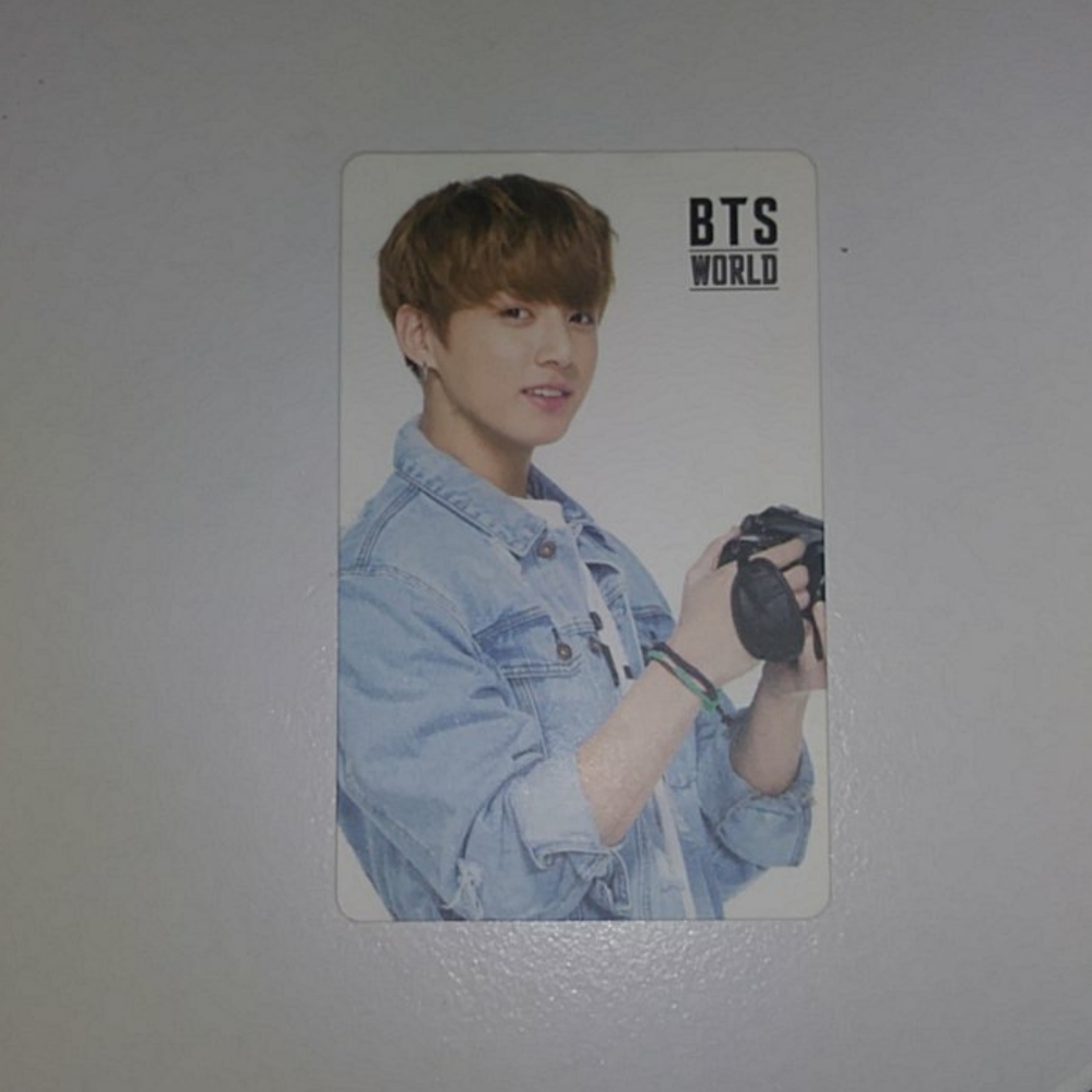 BTS WORLD ~jungkook photo card